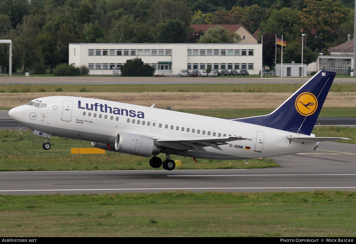 Aircraft Photo of D-ABIK | Boeing 737-530 | Lufthansa | AirHistory.net #43634