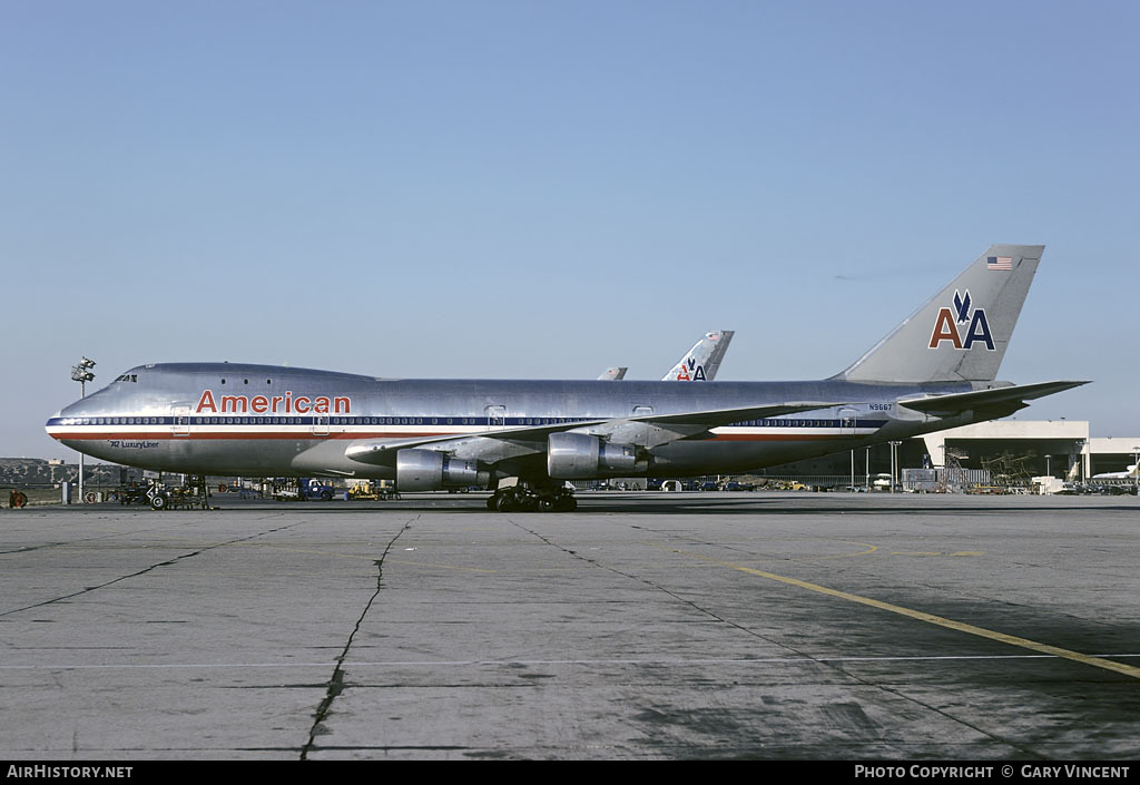 Aircraft Photo of N9667 | Boeing 747-123 | American Airlines | AirHistory.net #43635