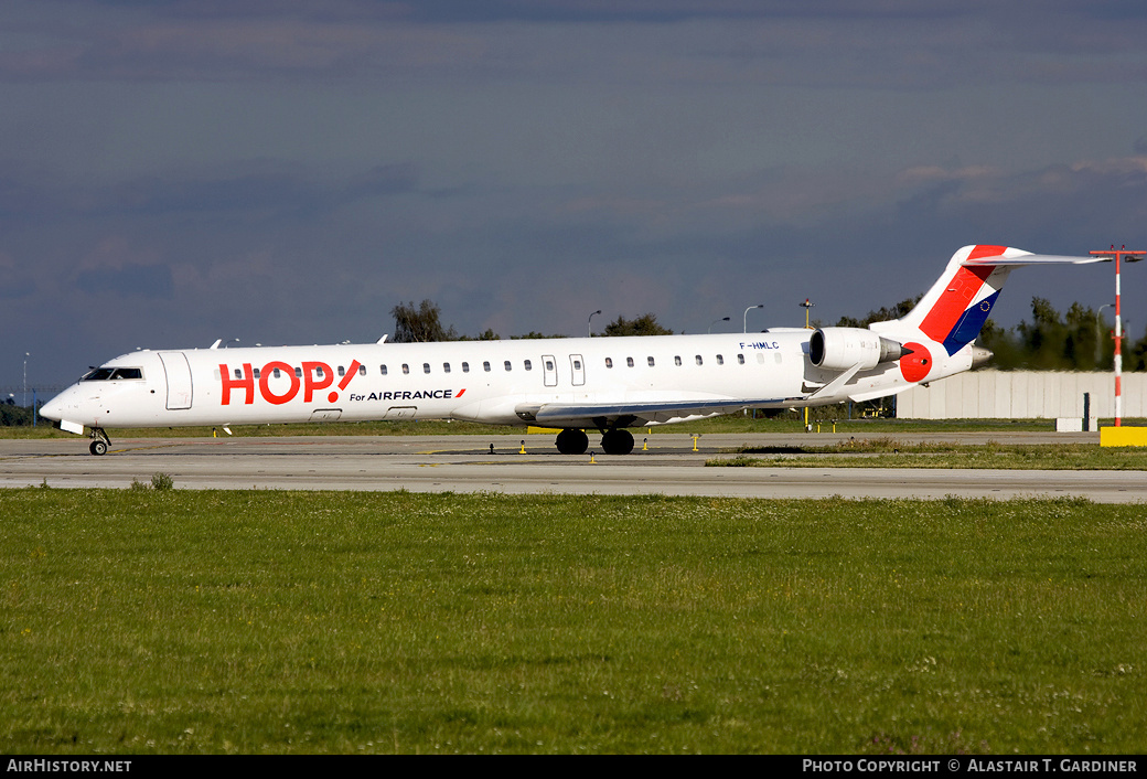 Aircraft Photo of F-HMLC | Bombardier CRJ-1000EL NG (CL-600-2E25) | Hop! | AirHistory.net #43636
