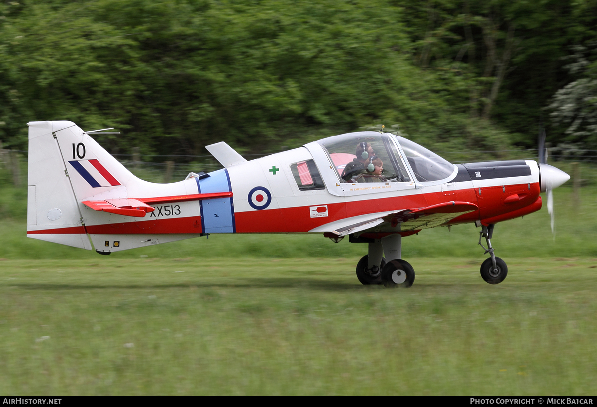Aircraft Photo of G-KKKK / XX513 | Scottish Aviation Bulldog 120/121 | UK - Air Force | AirHistory.net #43638