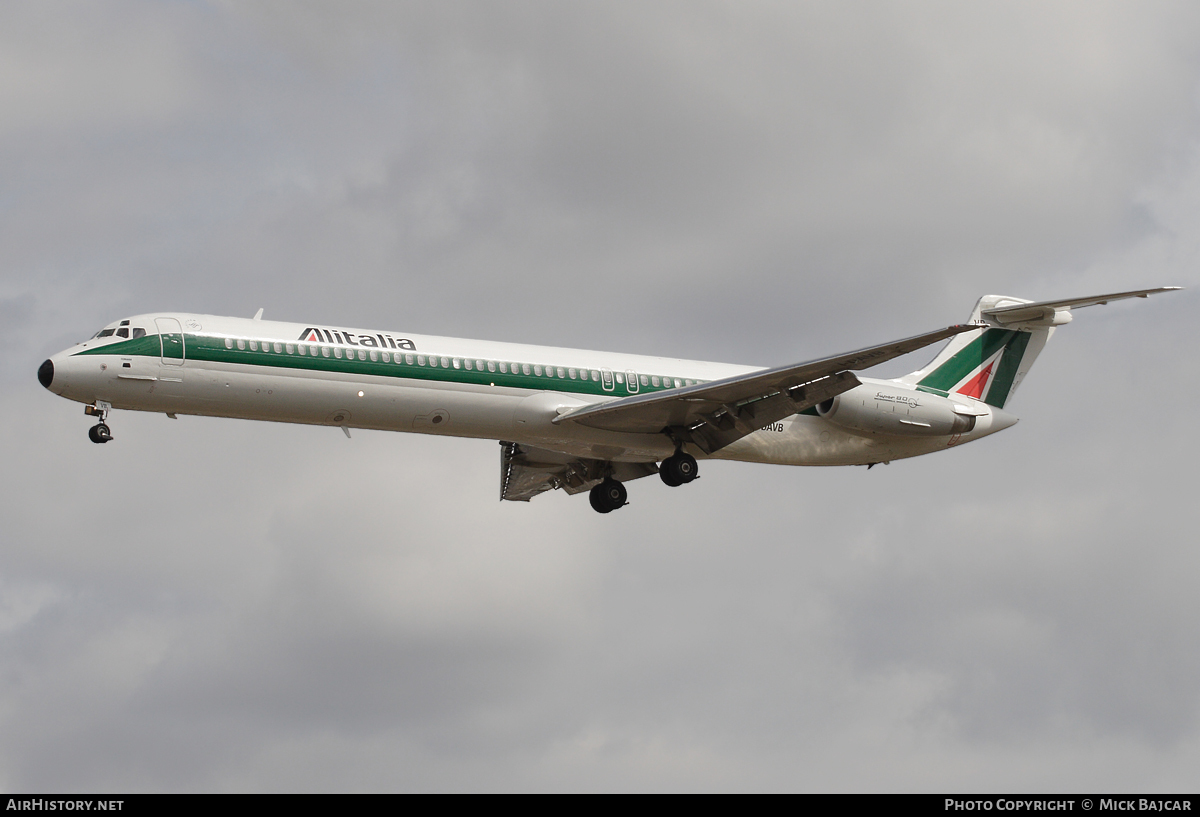 Aircraft Photo of I-DAVB | McDonnell Douglas MD-82 (DC-9-82) | Alitalia | AirHistory.net #43643