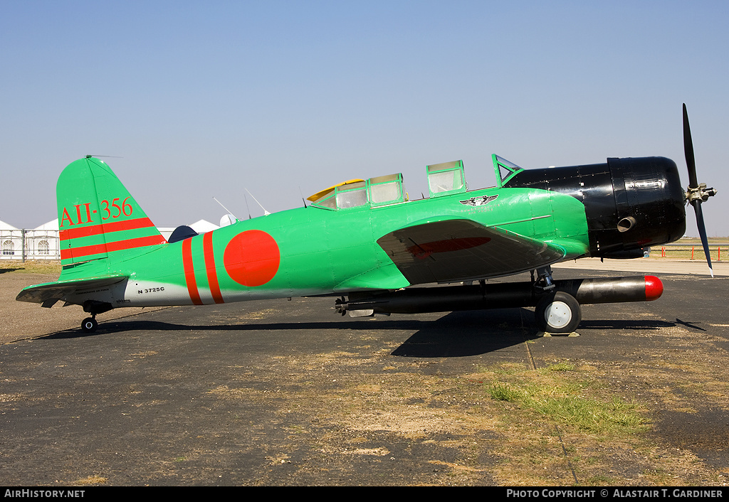 Aircraft Photo of N3725G / AII-356 | North American T-6 / B5N Kate (mod) | Japan - Navy | AirHistory.net #43676