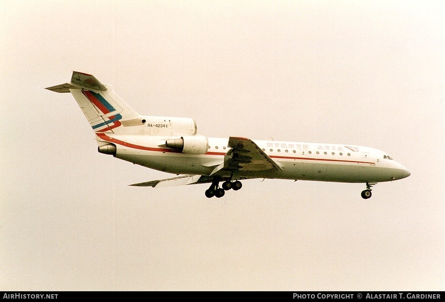 Aircraft Photo of RA-42341 | Yakovlev Yak-42 | Bykovo Avia | AirHistory.net #43677