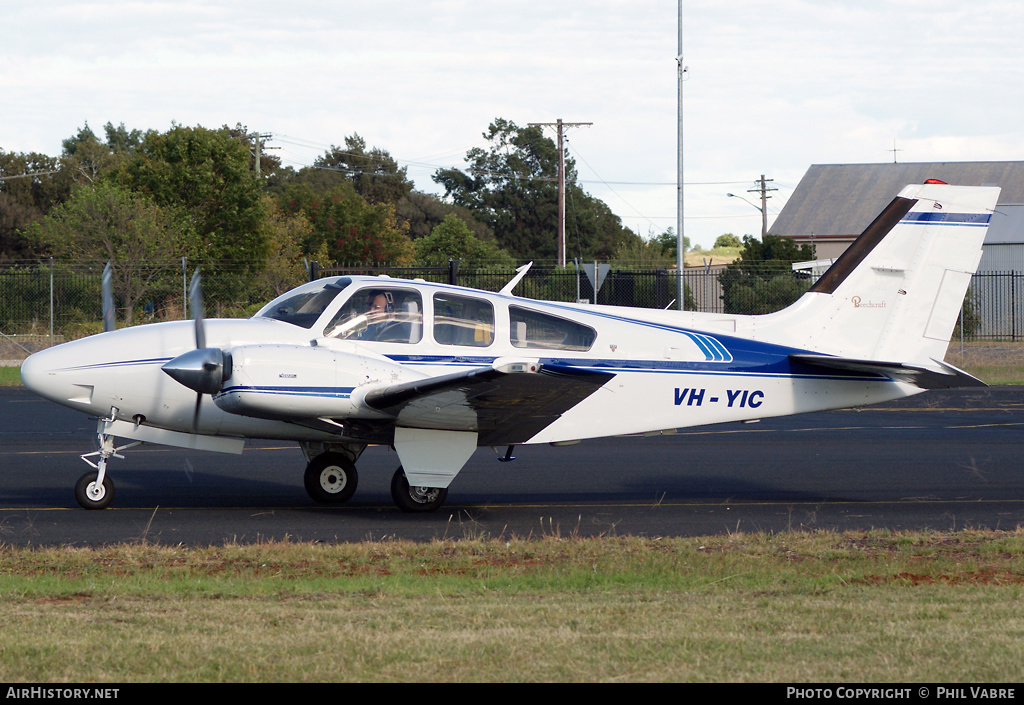 Aircraft Photo of VH-YIC | Beech E55 Baron | AirHistory.net #43685