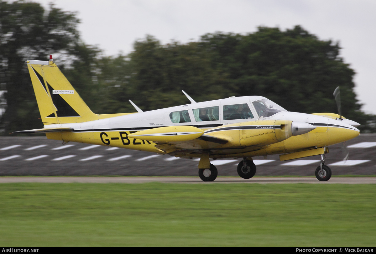 Aircraft Photo of G-BZRO | Piper PA-30-160 Turbo Twin Comanche | AirHistory.net #43690