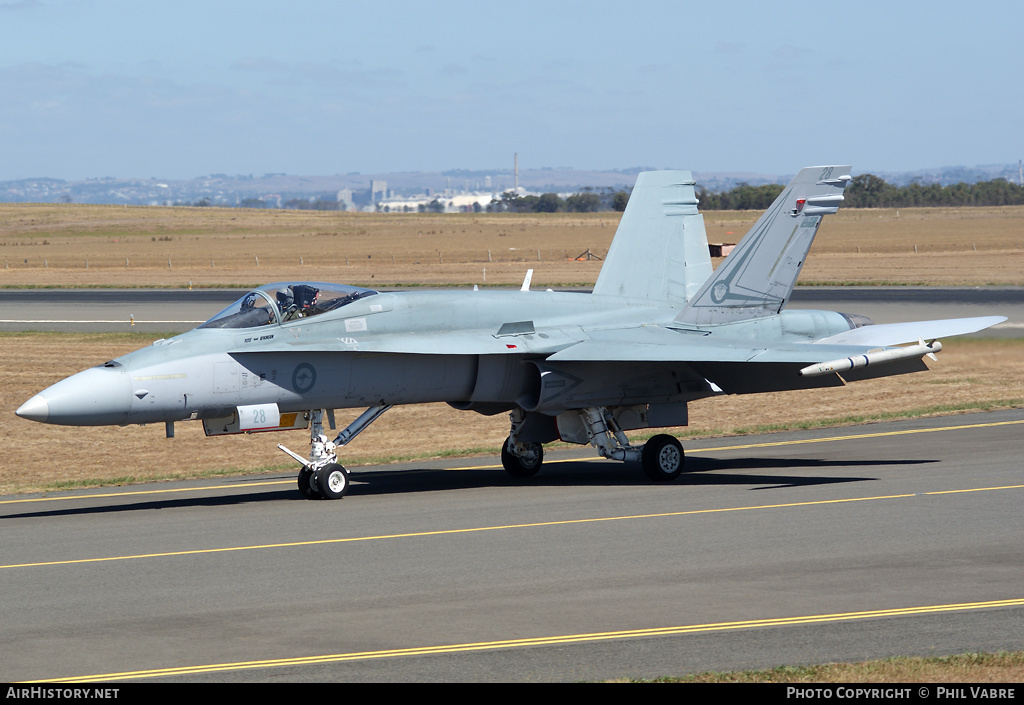 Aircraft Photo of A21-28 | McDonnell Douglas F/A-18A Hornet | Australia - Air Force | AirHistory.net #43699