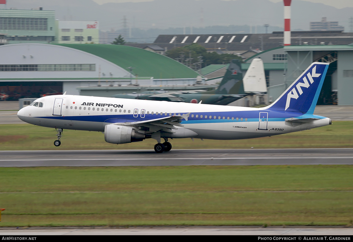 Aircraft Photo of JA8390 | Airbus A320-211 | Air Nippon - ANK | AirHistory.net #43708