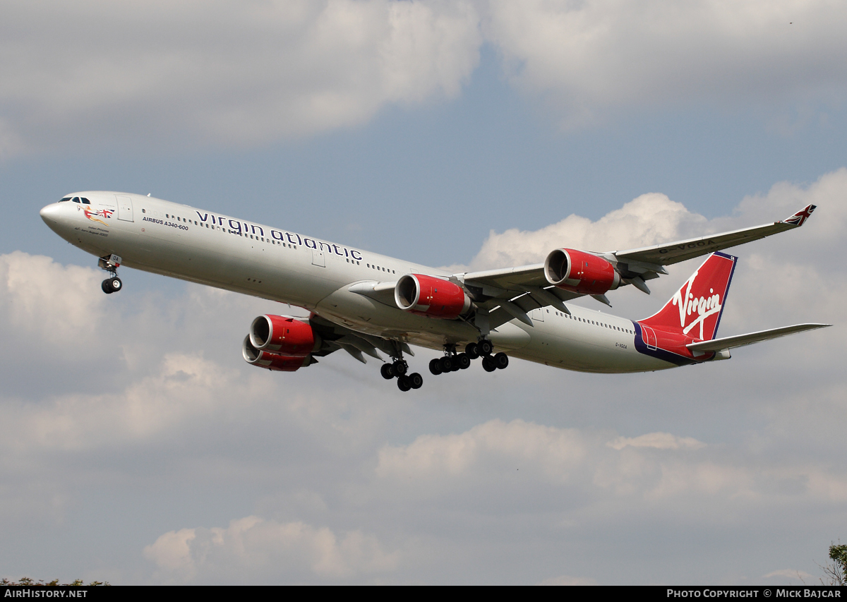 Aircraft Photo of G-VGOA | Airbus A340-642 | Virgin Atlantic Airways | AirHistory.net #43711