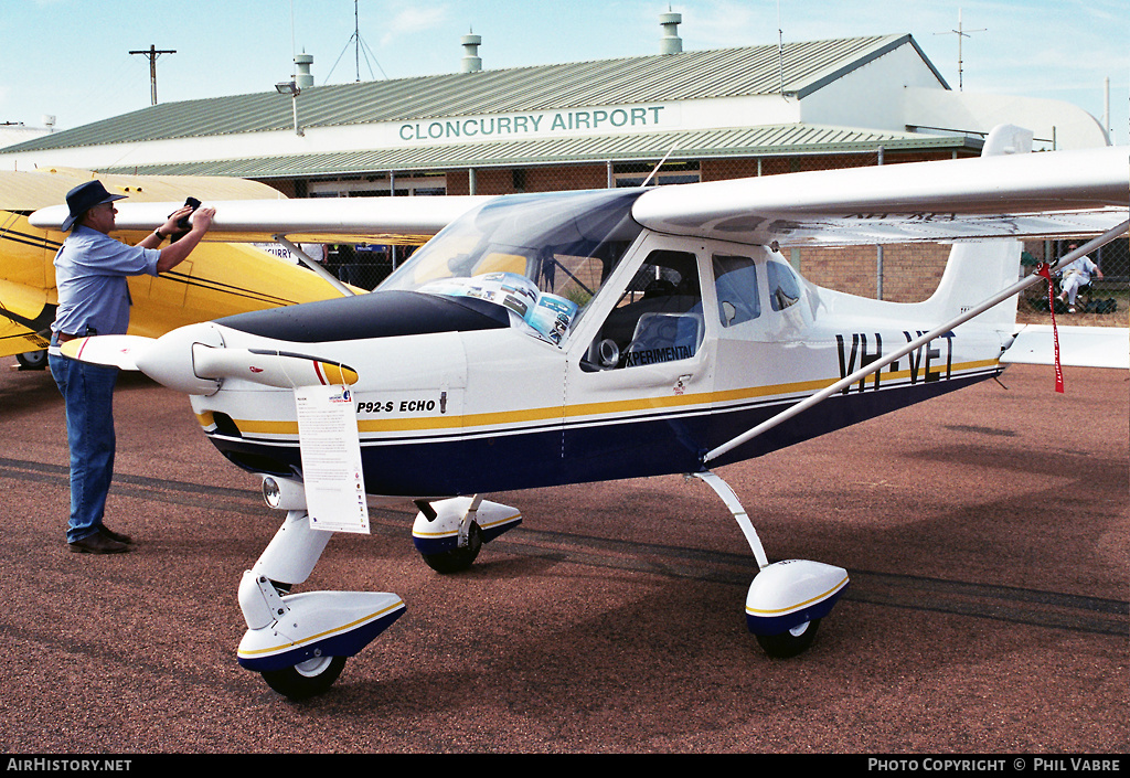 Aircraft Photo of VH-VET | Tecnam P-92S Echo | AirHistory.net #43718