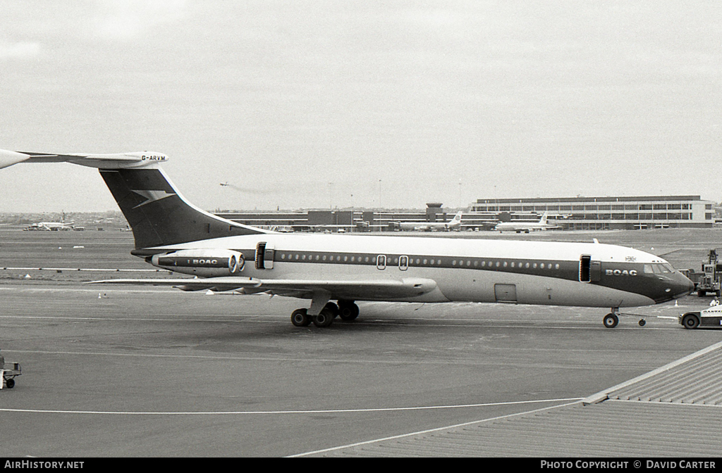 Aircraft Photo of G-ARVM | Vickers VC10 Srs1101 | BOAC - British Overseas Airways Corporation | AirHistory.net #43737