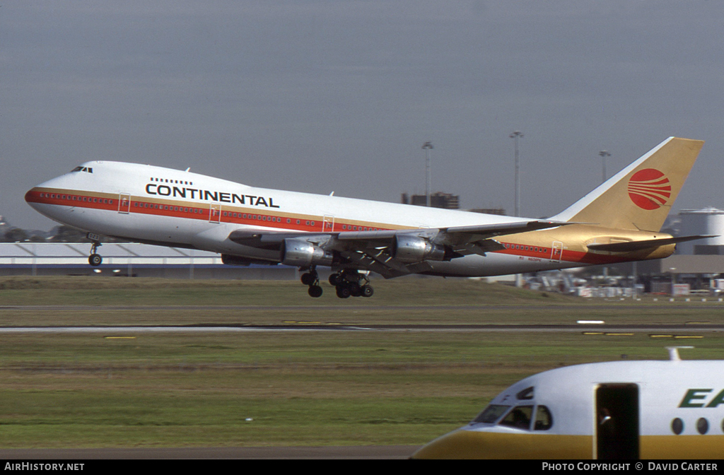 Aircraft Photo of N608PE | Boeing 747-238B | Continental Airlines | AirHistory.net #43748