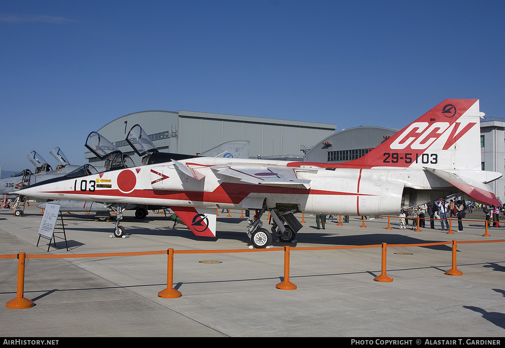 Aircraft Photo of 29-5103 | Mitsubishi XT-2 CCV | Japan - Air Force | AirHistory.net #43752