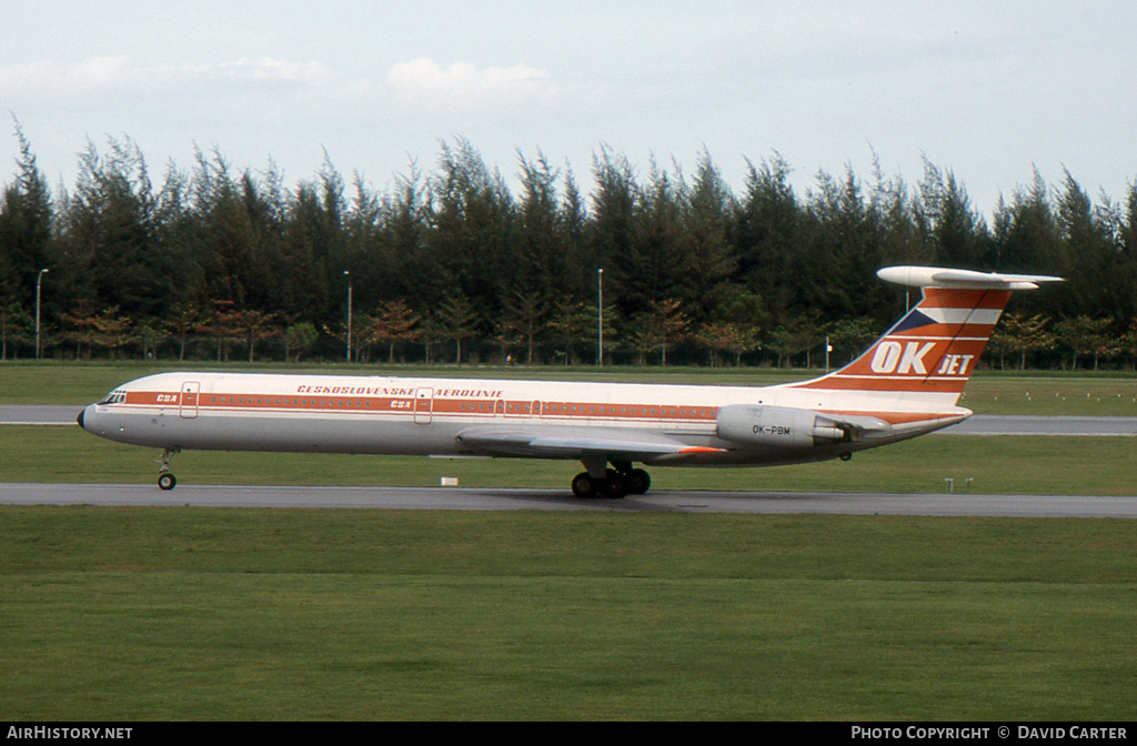 Aircraft Photo of OK-PBM | Ilyushin Il-62M | ČSA - Československé Aerolinie - Czechoslovak Airlines | AirHistory.net #43755