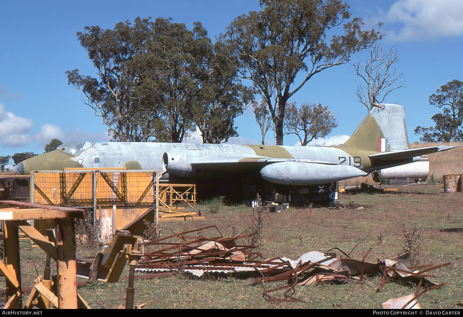 Aircraft Photo of A84-219 | English Electric Canberra Mk20 | Australia - Air Force | AirHistory.net #43774