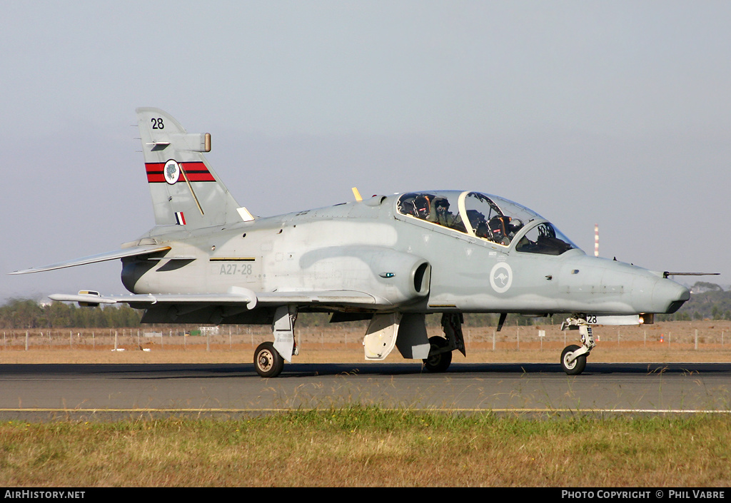 Aircraft Photo of A27-28 | BAE Systems Hawk 127 | Australia - Air Force | AirHistory.net #43778