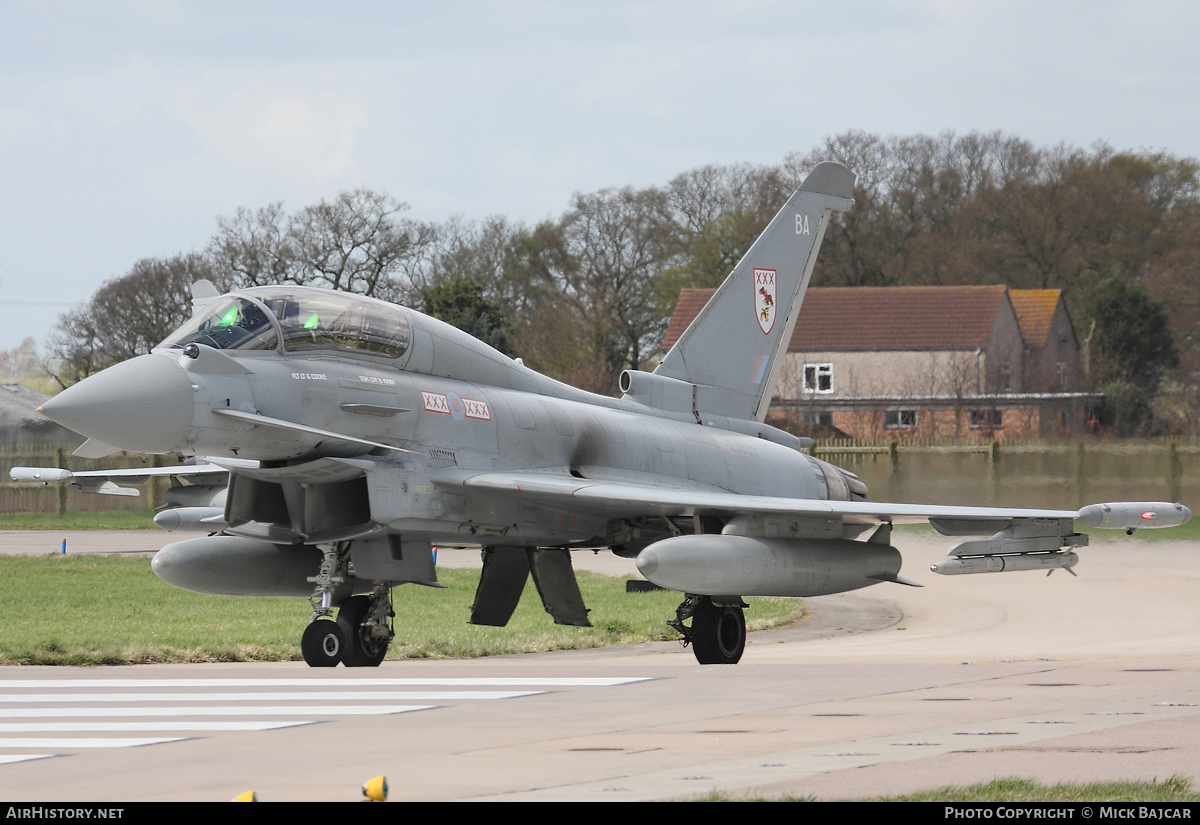 Aircraft Photo of ZJ803 | Eurofighter EF-2000 Typhoon T1 | UK - Air Force | AirHistory.net #43794