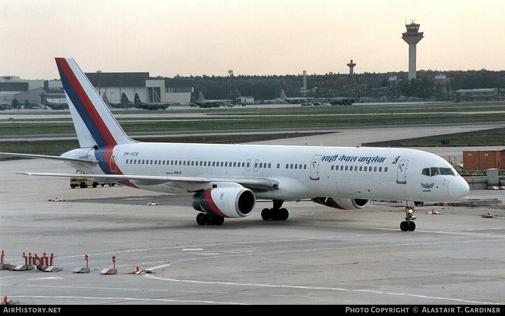 Aircraft Photo of 9N-ACB | Boeing 757-2F8C | Royal Nepal Airlines | AirHistory.net #43808