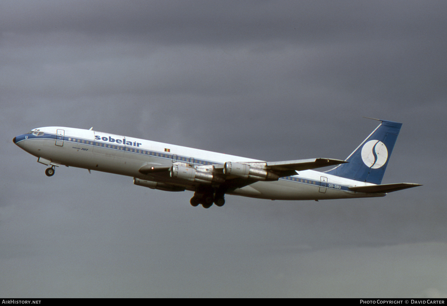 Aircraft Photo of OO-SBU | Boeing 707-373C | Sobelair | AirHistory.net #43812