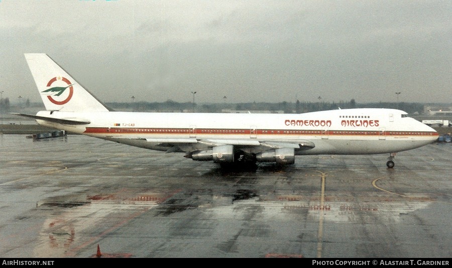 Aircraft Photo of TJ-CAB | Boeing 747-2H7BM | Cameroon Airlines | AirHistory.net #43817