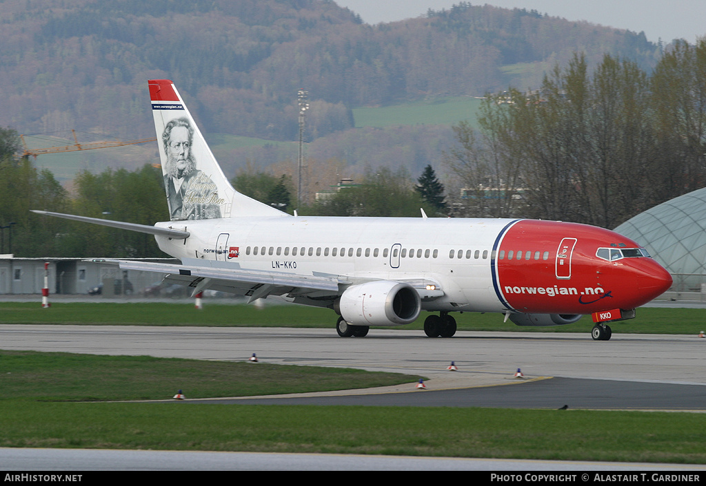 Aircraft Photo of LN-KKO | Boeing 737-3Y0 | Norwegian | AirHistory.net #43818