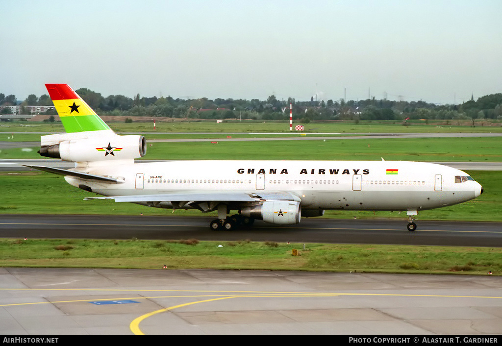 Aircraft Photo of 9G-ANC | McDonnell Douglas DC-10-30 | Ghana Airways | AirHistory.net #43819