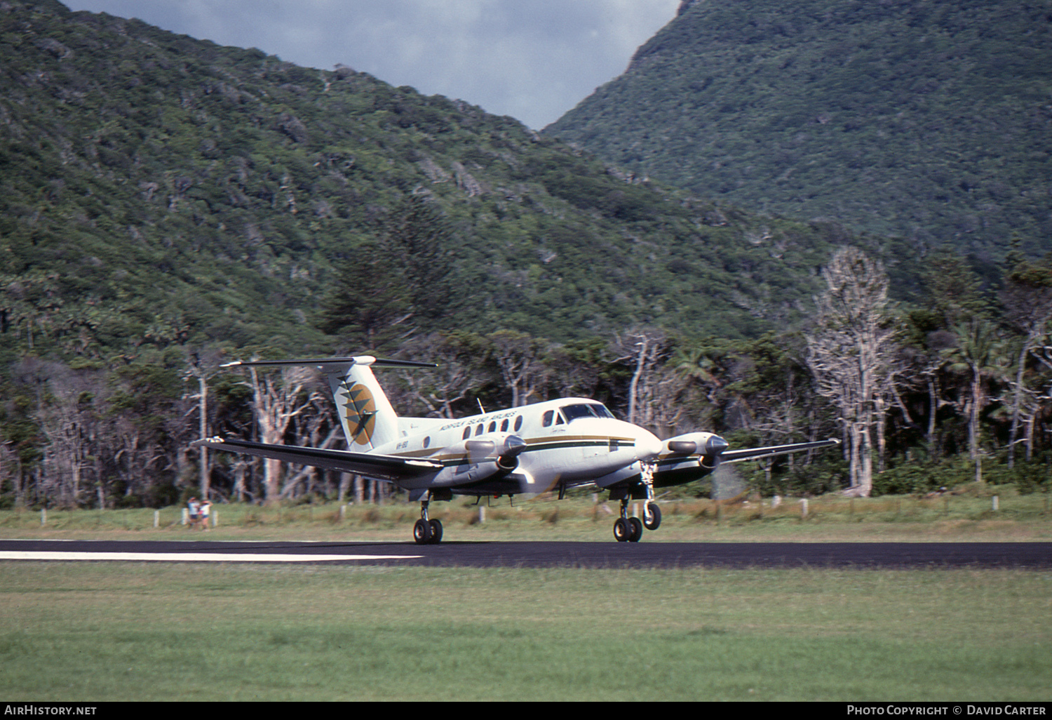 Aircraft Photo of VH-IBE | Beech 200 Super King Air | Norfolk Island Airlines | AirHistory.net #43846