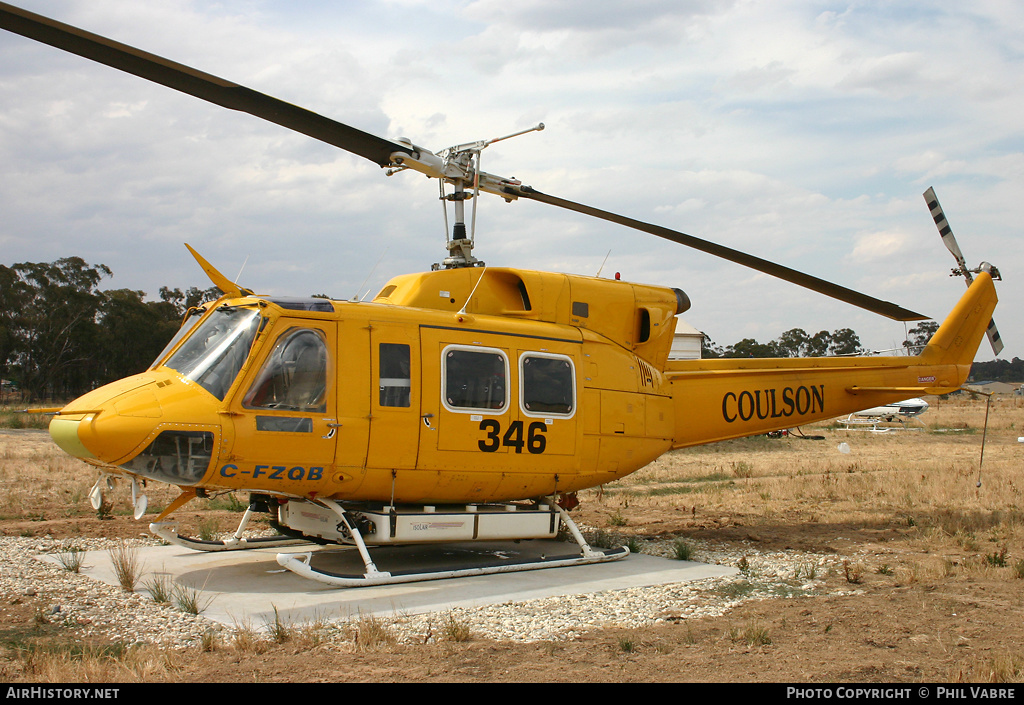 Aircraft Photo of C-FZQB | Bell 212 Twin Two-Twelve | Coulson Aircrane | AirHistory.net #43849