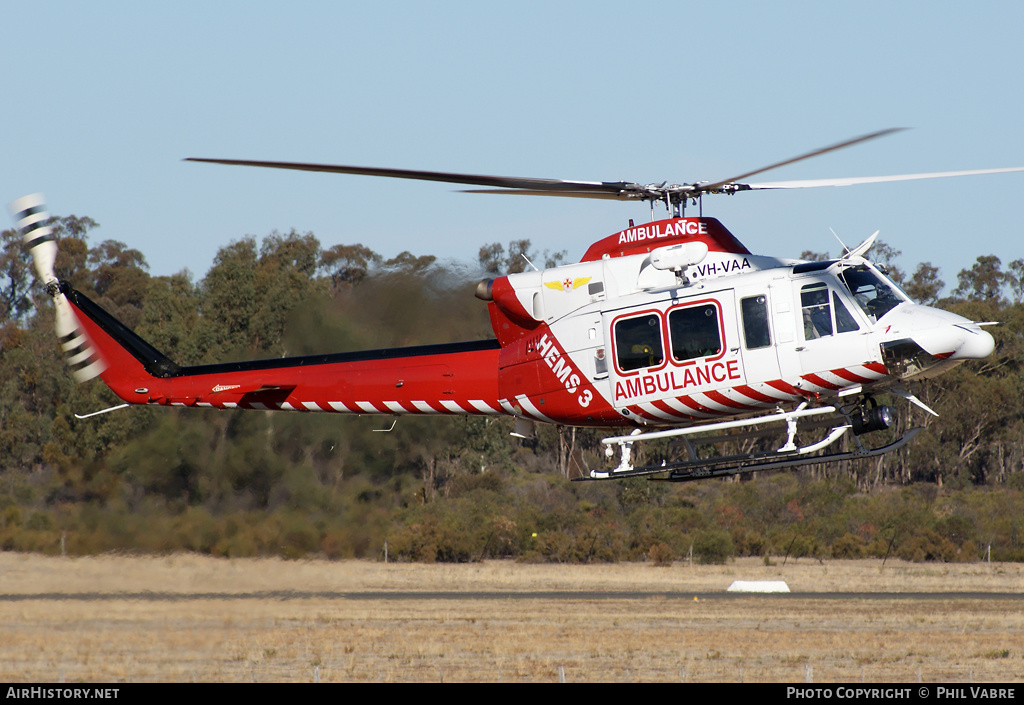 Aircraft Photo of VH-VAA | Bell 412EP | HEMS - Helicopter Emergency Medical Service | AirHistory.net #43851