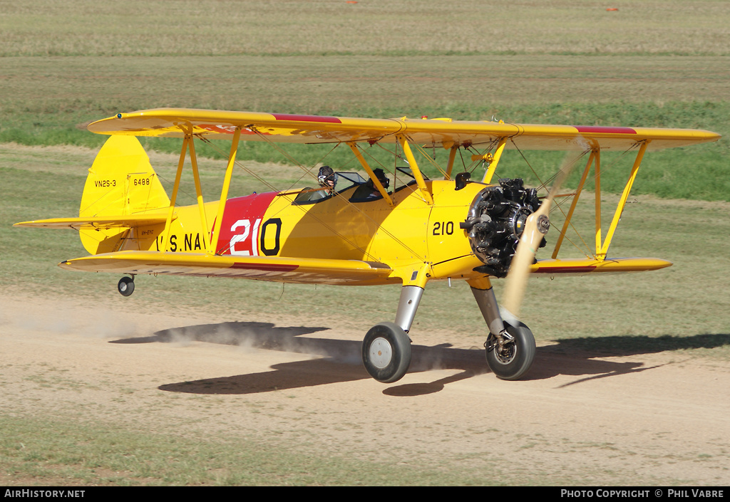 Aircraft Photo of VH-EYC / 6488 | Boeing N2S-3 Kaydet (B75N1) | USA - Navy | AirHistory.net #43875