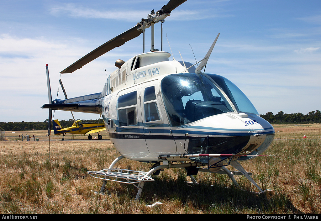 Aircraft Photo of VH-JVH | Bell 206B JetRanger II | Helicopters Victoria | AirHistory.net #43878