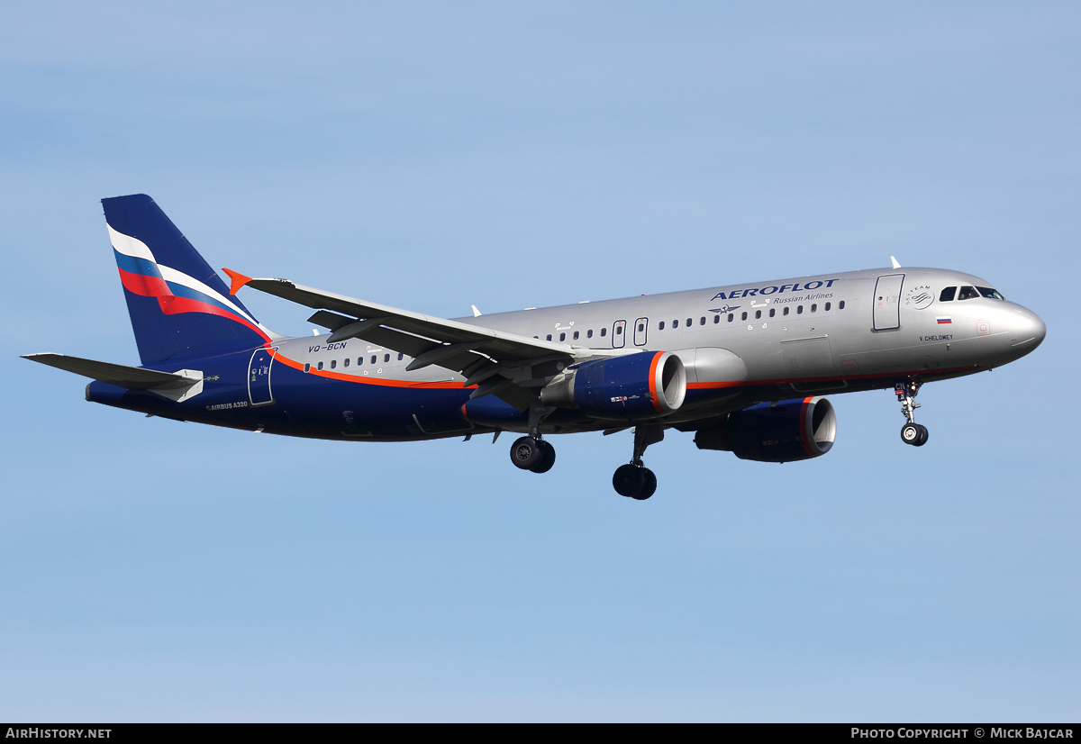 Aircraft Photo of VQ-BCN | Airbus A320-214 | Aeroflot - Russian Airlines | AirHistory.net #43891