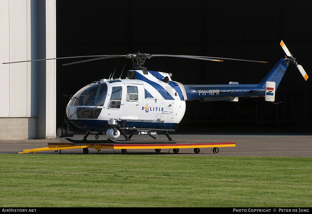Aircraft Photo of PH-RPR | MBB BO-105C | Politie | AirHistory.net #43892