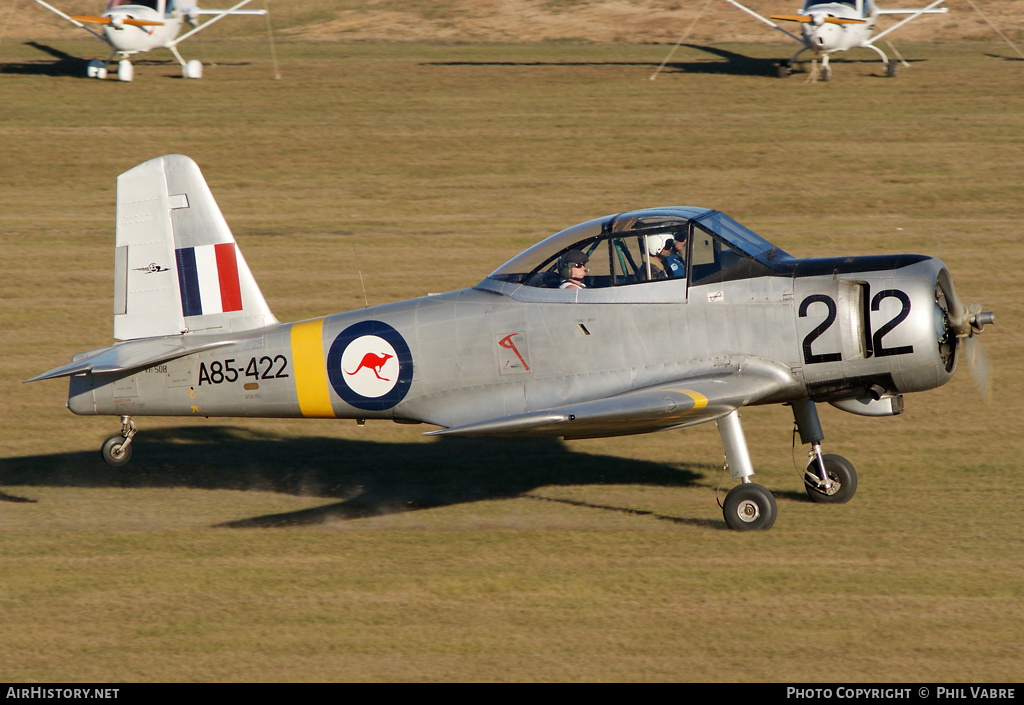 Aircraft Photo of VH-SOB / A85-422 | Commonwealth CA-25 Winjeel | Australia - Air Force | AirHistory.net #43933