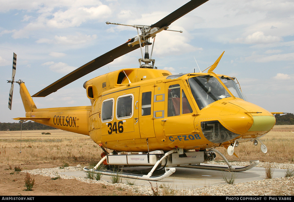 Aircraft Photo of C-FZQB | Bell 212 Twin Two-Twelve | Coulson Aircrane | AirHistory.net #43934