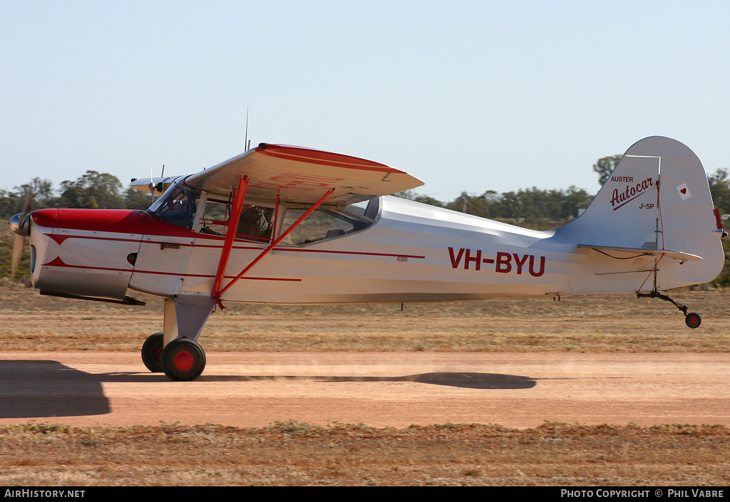 Aircraft Photo of VH-BYU | Auster J-5P Autocar | AirHistory.net #43942