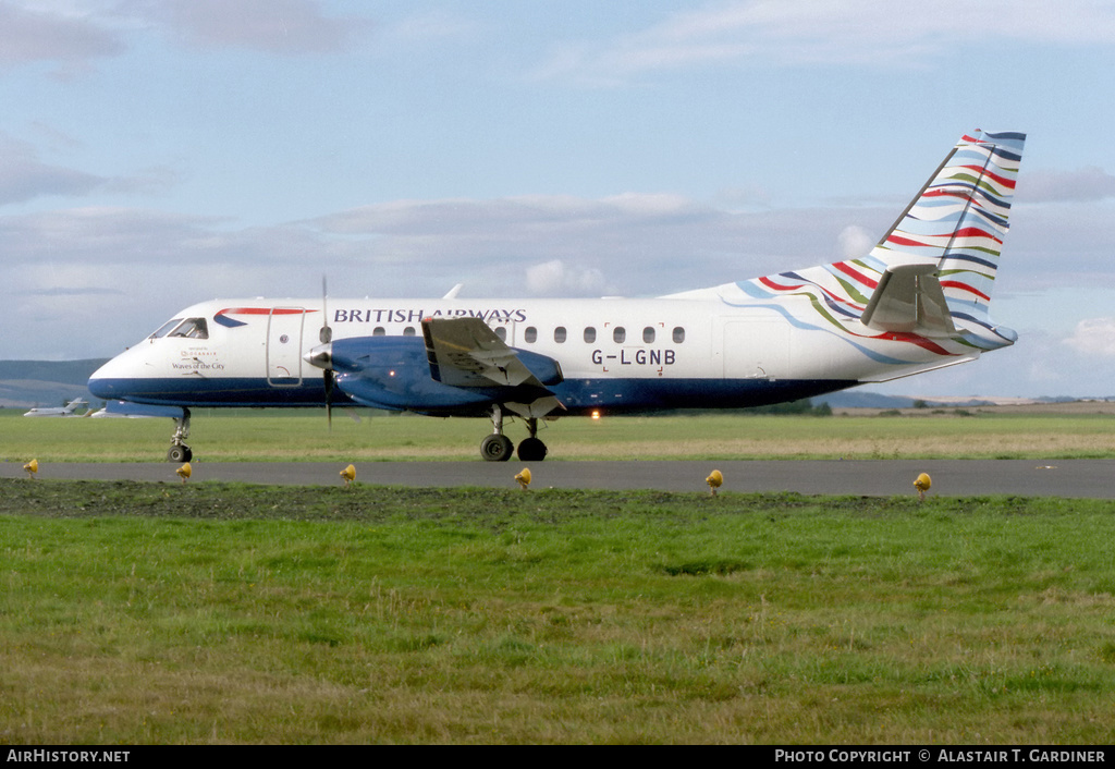 Aircraft Photo of G-LGNB | Saab 340B | British Airways | AirHistory.net #43950