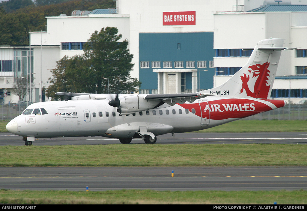 Aircraft Photo of G-WLSH | ATR ATR-42-300 | Air Wales | AirHistory.net #43959
