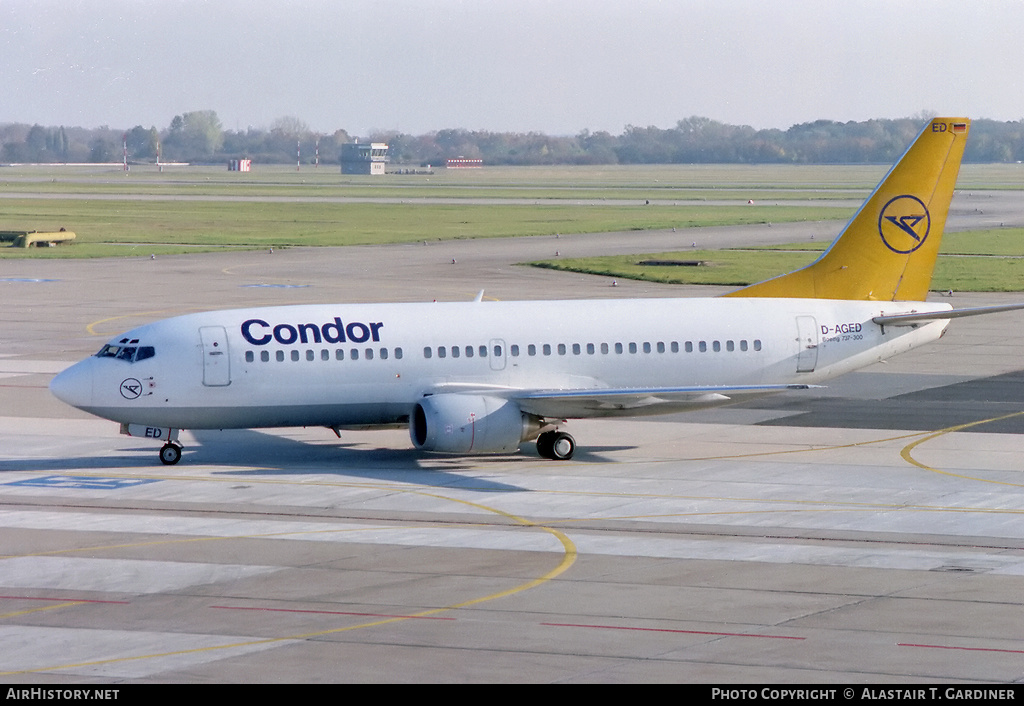 Aircraft Photo of D-AGED | Boeing 737-35B | Condor Flugdienst | AirHistory.net #43966