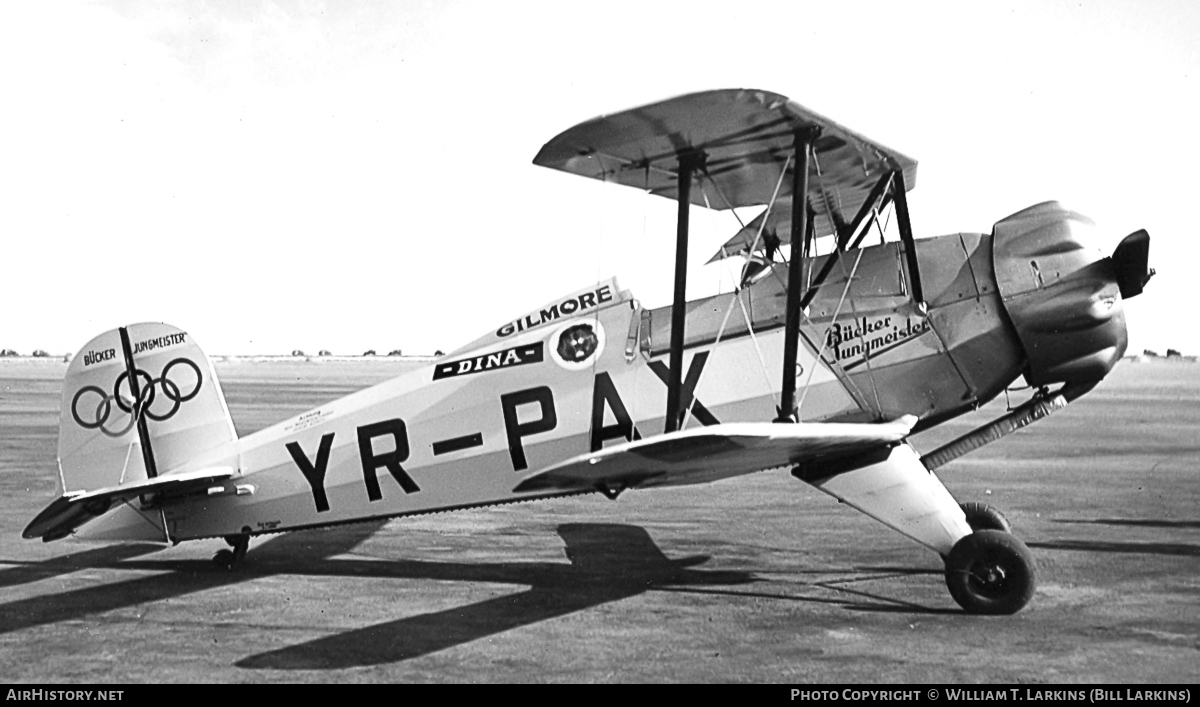 Aircraft Photo of YR-PAX | Bücker Bü 133C Jungmeister | AirHistory.net #43968