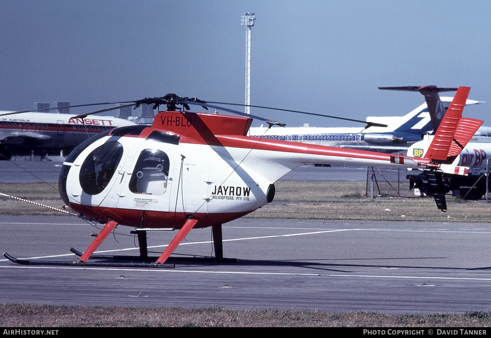 Aircraft Photo of VH-BLO | Hughes 500C (369HS) | Jayrow Helicopters | AirHistory.net #43971