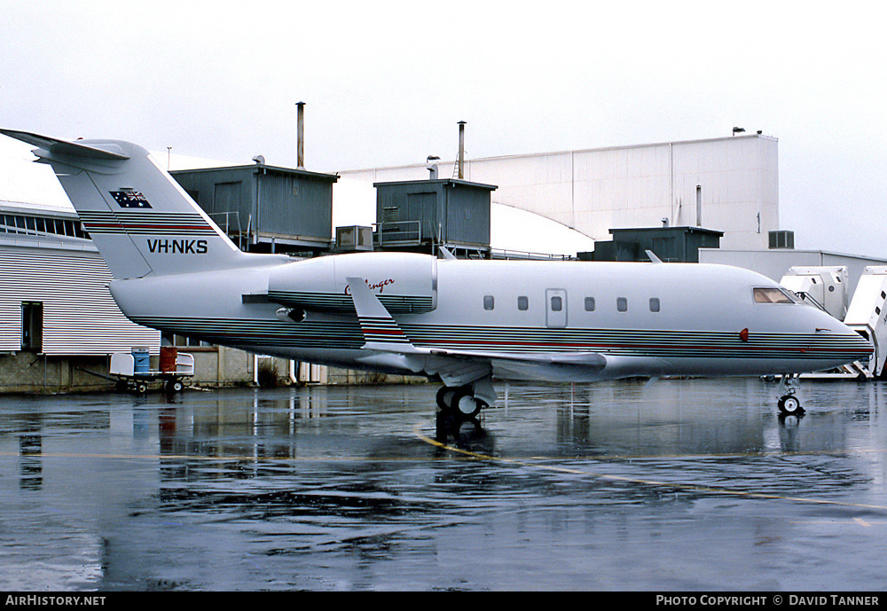 Aircraft Photo of VH-NKS | Canadair Challenger 600 (CL-600-1A11) | AirHistory.net #43978