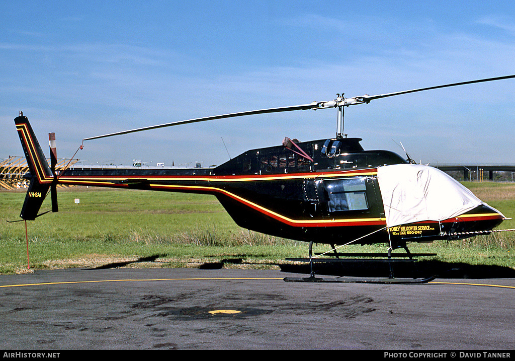 Aircraft Photo of VH-SAI | Bell 206B JetRanger II | Sydney Helicopters | AirHistory.net #43979