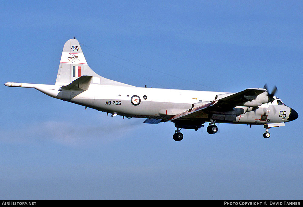 Aircraft Photo of A9-755 | Lockheed P-3C Orion | Australia - Air Force | AirHistory.net #43987