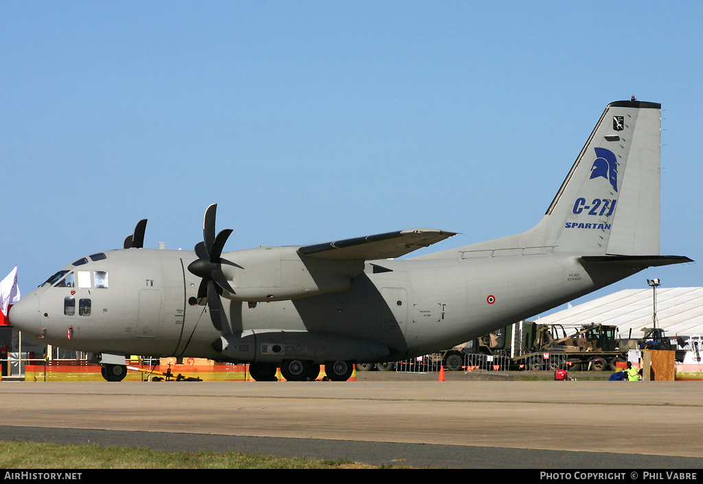 Aircraft Photo of MMCSX62127 | Alenia C-27J Spartan | Italy - Air Force | AirHistory.net #43989