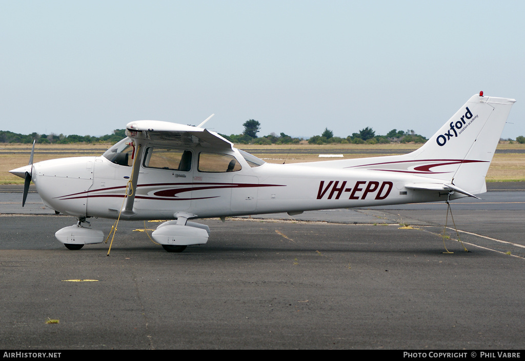 Aircraft Photo of VH-EPD | Cessna 172S Skyhawk SP | Oxford Aviation Academy | AirHistory.net #43992