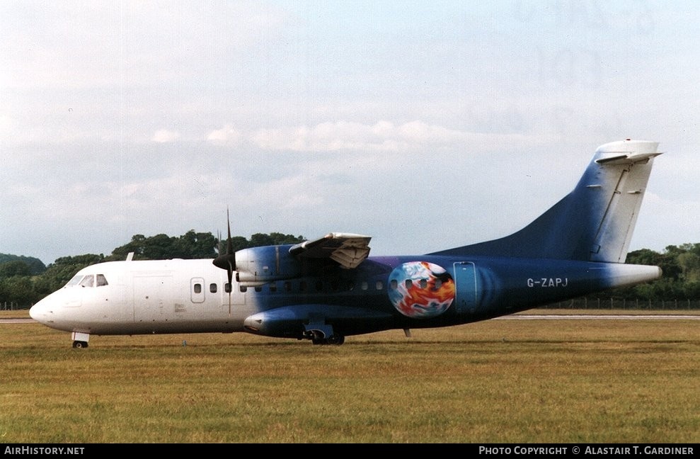 Aircraft Photo of G-ZAPJ | ATR ATR-42-300 | Titan Airways | AirHistory.net #44012