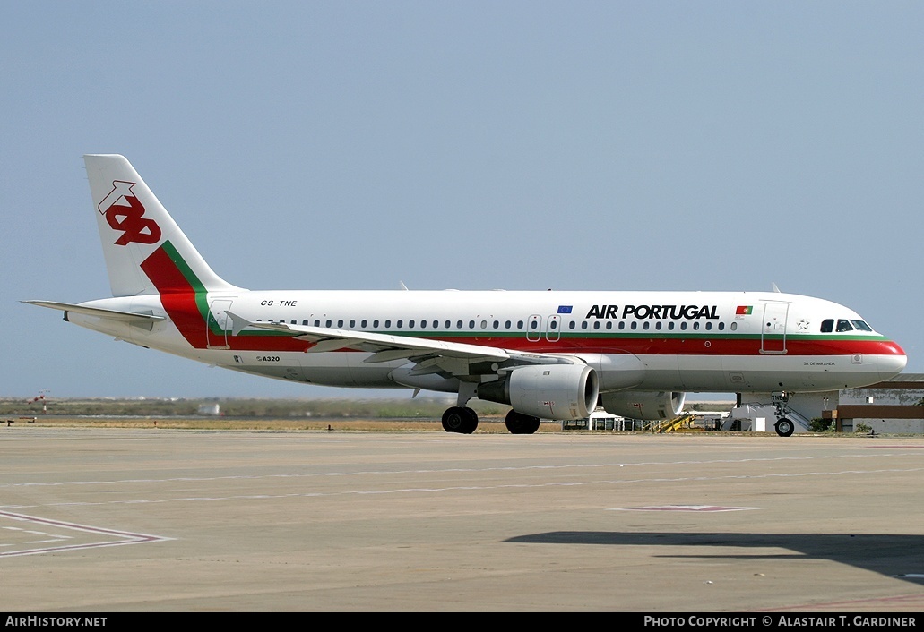 Aircraft Photo of CS-TNE | Airbus A320-212 | TAP Air Portugal | AirHistory.net #44024