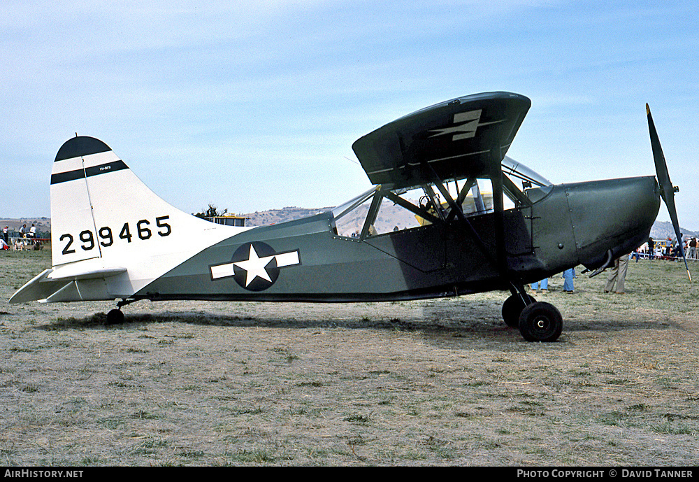 Aircraft Photo of VH-BFR / 299465 | Stinson L-5B Sentinel | USA - Air Force | AirHistory.net #44030