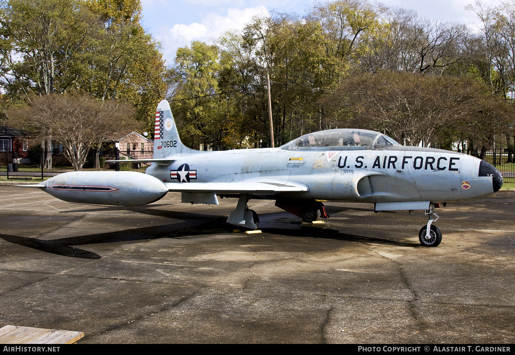 Aircraft Photo of 57-602 / 70602 | Lockheed T-33A | USA - Air Force | AirHistory.net #44041