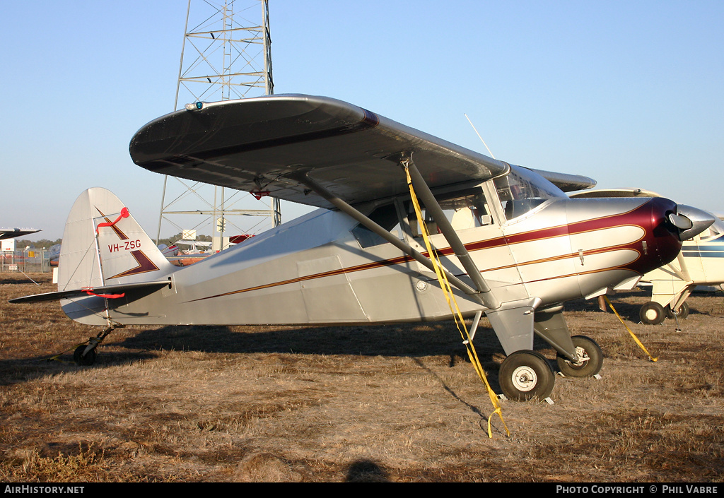 Aircraft Photo of VH-ZSG | Piper PA-22-160 Pacer conversion | AirHistory.net #44047